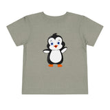 Toddler-Size Bebo The Penguin Tee - Leigha Marina Cartoon Design