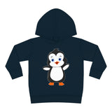 Toddler-Size Bebo The Penguin Hoodie - Leigha Marina Cartoon Design