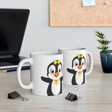 Leigha Marina's Mia The Penguin Ceramic Mug - 11oz