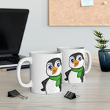 Leigha Marina's Daddy Penguin Ceramic Mug - 11oz