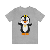 Adult-Size Mia The Penguin Tee - Leigha Marina Cartoon Design