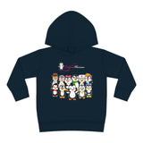 Toddler-Size Penguin Paradise Hoodie: Cute Cartoon Penguin