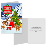15 Greeting Cards and 15 Envelopes 'Merry Christmas and a Happy New Year'