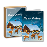 Happy Holidays Boxed Greeting Cards