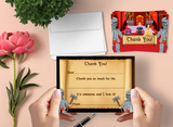 Knights Thank You Cards for Kids, 20 Notes & 20 Envelopes