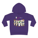 Toddler-Size Penguin Paradise Hoodie: Cute Cartoon Penguin