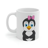 Leigha Marina's Nora The Penguin Ceramic Mug - 11oz