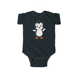 Baby-Size Bebo The Penguin Onesie - Leigha Marina Cartoon Design