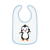 Leigha Marina's Baby Bib - Bebo The Penguin Design