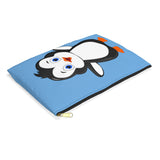 Accessory Pouch - Bebo The Penguin - Light Blue
