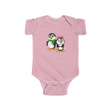 Baby-Size Mommy & Daddy Penguins Onesie - Leigha Marina