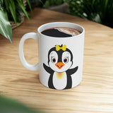 Leigha Marina's Mia The Penguin Ceramic Mug - 11oz
