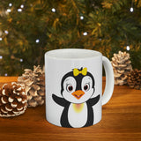Leigha Marina's Mia The Penguin Ceramic Mug - 11oz