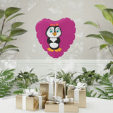 Baby Shower Balloon - It's a Girl 11" Pink - Round & Heart-Shaped