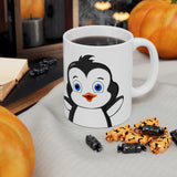 Leigha Marina's Bebo The Penguin Ceramic Mug - 11oz