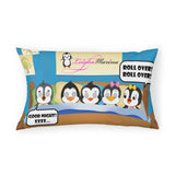 Pillow Sham - Leigha Marina's "There Were Five in the Bed" Cartoon Design