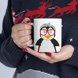 Leigha Marina's Grandma The Penguin Ceramic Mug - 11oz