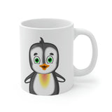 Leigha Marina's Makaio The Penguin Ceramic Mug - 11oz