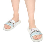 Youth-Size Penguin Family Slide Sandals - Leigha Marina Cartoon Design