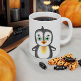 Leigha Marina's Makaio The Penguin Ceramic Mug - 11oz