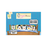 Leigha Marina's "There Were Five in the Bed" Penguins Nursery Rhyme Poster