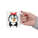 Leigha Marina's Mommy Penguin Ceramic Mug - 11oz