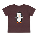 Toddler-Size Bebo The Penguin Tee - Leigha Marina Cartoon Design