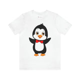 Adult-Size Okee The Penguin Tee - Leigha Marina Cartoon Design