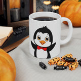 Leigha Marina's Okee The Penguin Ceramic Mug - 11oz