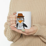 Leigha Marina's Grandpa The Penguin Ceramic Mug - 11oz
