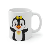 Leigha Marina's Mia The Penguin Ceramic Mug - 11oz