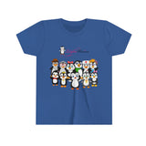 Youth-Size Penguin Paradise: Cute Cartoon Penguin Tee