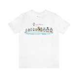 Adult-Size The Penguin Family Tee - Leigha Marina Cartoon Design