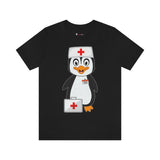 Adult-Size Dr. Penguin Tee - Leigha Marina Cartoon Design