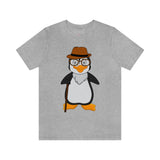 Adult-Size Grandpa Penguin Tee - Leigha Marina Cartoon Design