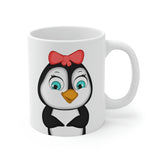 Leigha Marina's Mommy Penguin Ceramic Mug - 11oz