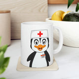 Leigha Marina's Dr. Penguin Ceramic Mug - 11oz