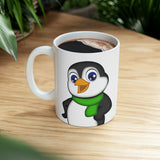 Leigha Marina's Daddy Penguin Ceramic Mug - 11oz