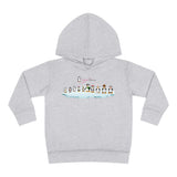 Toddler-Size Penguin Family Hoodie - Leigha Marina Cartoon Design