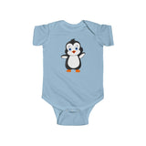 Baby-Size Bebo The Penguin Onesie - Leigha Marina Cartoon Design