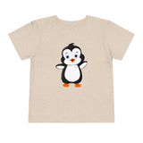 Toddler-Size Bebo The Penguin Tee - Leigha Marina Cartoon Design