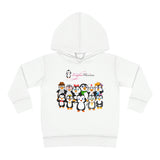 Toddler-Size Penguin Paradise Hoodie: Cute Cartoon Penguin