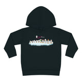 Toddler-Size Penguin Family Hoodie - Leigha Marina Cartoon Design
