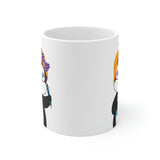 Leigha Marina's Mrs. Glacier The Teacher Penguin Ceramic Mug - 11oz