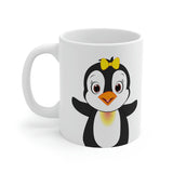 Leigha Marina's Mia The Penguin Ceramic Mug - 11oz