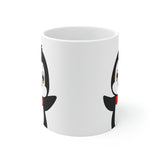 Leigha Marina's Okee The Penguin Ceramic Mug - 11oz