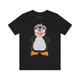Adult-Size Grandma Penguin Tee - Leigha Marina Cartoon Design