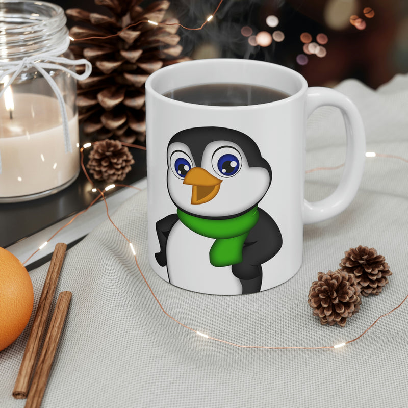 Leigha Marina's Daddy Penguin Ceramic Mug - 11oz