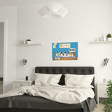 Leigha Marina's "There Were Five in the Bed" Penguins Nursery Rhyme Poster