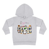 Toddler-Size Penguin Paradise Hoodie: Cute Cartoon Penguin